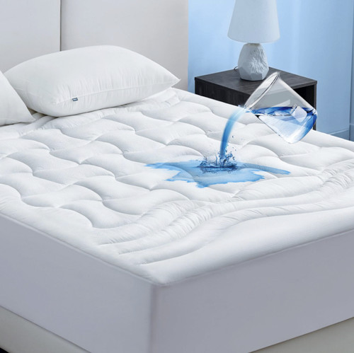 Bedsure Twin Mattress Pad Waterproof - Thick Quilted Fitted Mattress Protector with 8-21" Deep Pocket, Soft Mattress Topper for Twin Size Bed, Breathable Mattress Cover Padded, 39x75 Inches, White Bedsure Twin Mattress Pad Waterproof - Thick Quilted Fitted Mattress Protector with 8-21" Deep Pocket, Soft Mattress Topper for Twin Size Bed, Breathable Mattress Cover Padded, 39x75 Inches, White