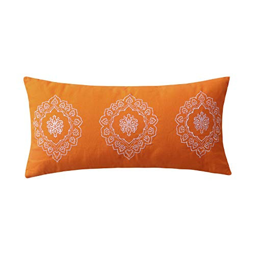 Greenland Home Medina Pillow, 12x24 inches, Saffron