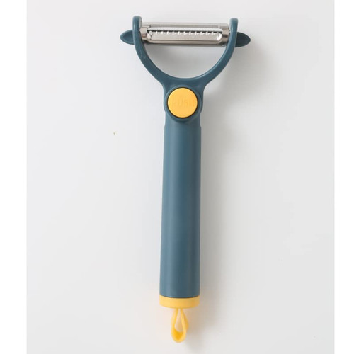 Peeler Stainless Steel Peeler Fruit and Vegetable Peeler Slicer Kitchen Tools Potato Carrot Peeler Graters Cutter Fruit Vegetable Tools (Color : Blue Head)