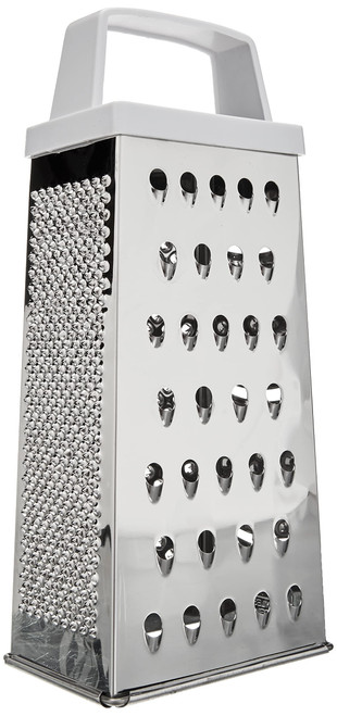 IBILI Four-Way Grater, 7 x 9 x 20 cm, White/Silver