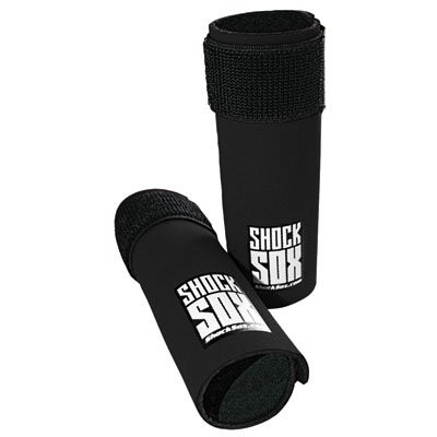 Shock Sox Fork Seal Guards 37-50mm Fork Tube 6" Black for Beta 450 RS 2011-2014