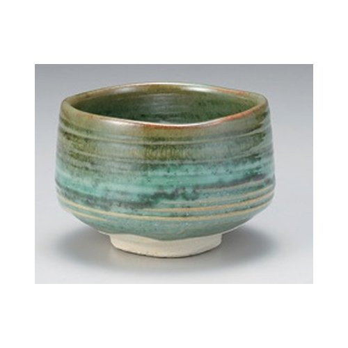 ???????(Setomonohonpo) Matcha Bowl, Seiun Kiln Matcha Bowl (4.9 x 3.3 inches (12.5 x 8.4 cm), Earth, Japanese Tableware, Restaurants, Commercial Use, Dishes, Tableware, Tableware