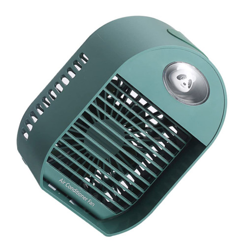 USHOBE 1pc Humidification and Air Conditioning Fan Summer Air Conditioner Fan Hand Held Fans Mini Air Humidifier Personal Air Cooler Air Cooler Fan Office Cooling Fan Portable