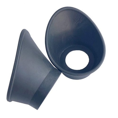 ZTBH Microscope Accessories Kit Stereo Microscope 34mm Diameter Rubber Eyepiece Microscope Slides (Color : 2pcs)
