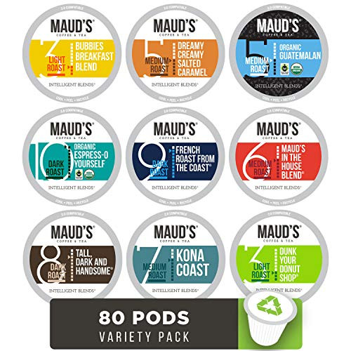 Maud's 9 Flavor Coffee Variety Pack 