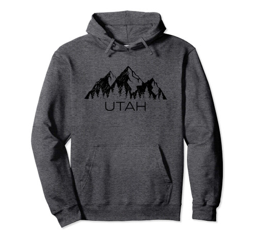 Utah Hoodie for Men Women | Utah Mountain Sweatshirt | Utah Pullover Hoodie