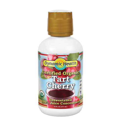Dynamic Health Organic Tart Cherry Juice Concentrate | 100% Pure | 16 Servings | Pack of 2 Dynamic Health Organic Tart Cherry Juice Concentrate | 100% Pure | 16 Servings | Pack of 2