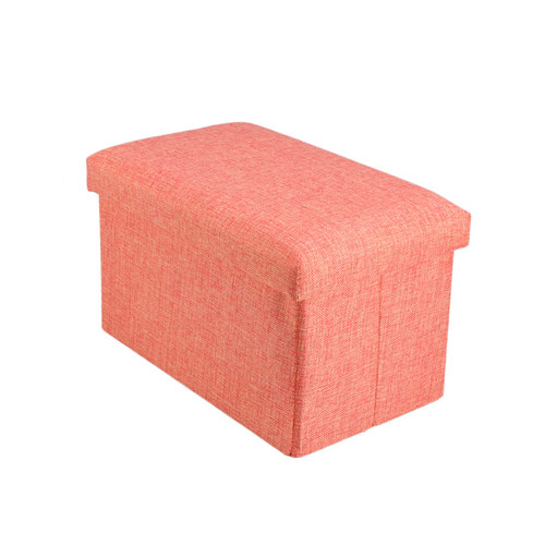 Holibanna Bench Foot Rest Foot Rest Stool Storage Stool Storage with Cube Storage Foldable Folding Bench Storage Pouf Storage Storage Bags Household