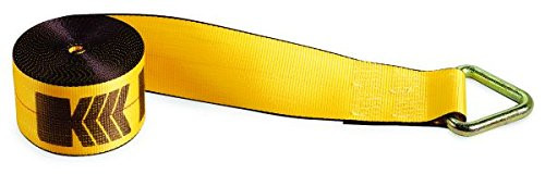Kinedyne (423010) 4" x 30' Cargo Winch Strap with Delta Ring