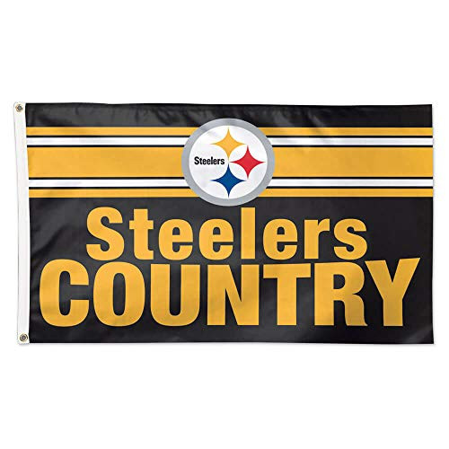 Wincraft NFL Pittsburgh Steelers Steelers Country Flag Wincraft NFL Pittsburgh Steelers Steelers Country Flag