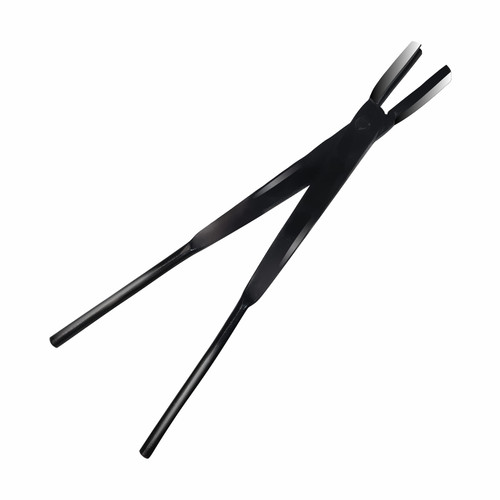 Simond Store Blacksmith Tongs - 16" Round Jaw Forging Tongs for Knife Making - Forging Tools and Equipment for Beginner and Professional Blacksmith, Bladesmith, Farrier