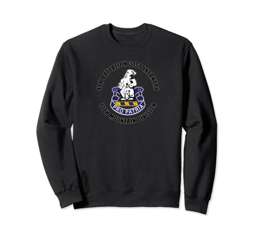 4th Battalion 31st Infantry 10th Mountain Division Gift Sweatshirt
