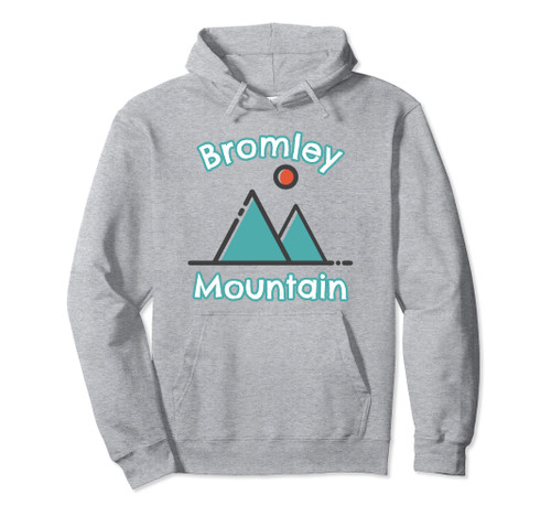 Bromley Mountain Vermont Green Mountains Vacation Pullover Hoodie