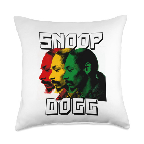 Snoop Dogg - Transparent Throw Pillow