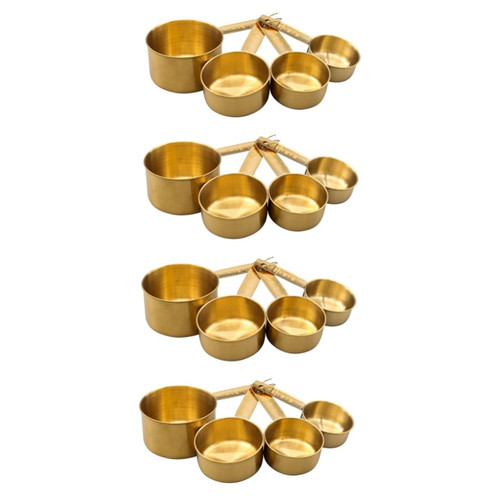 16 pcs tablespoon scale measuring cup measuring spoons table spoon teaspoons measuring spoon household tablespoon measure spoon teaspoon stainless measuring spoons multi-pack