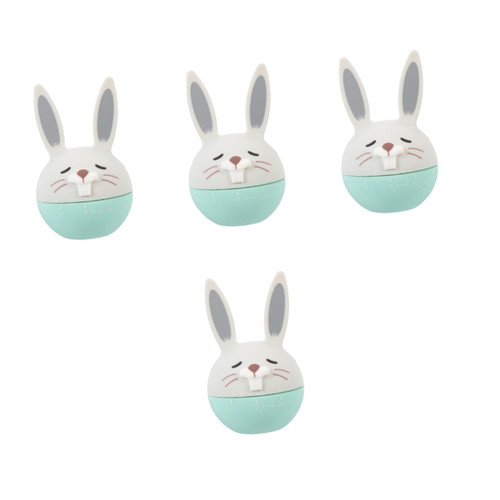 4pcs Kitchen Timer Cooking Timer for Kitchen Desktop Timer Desk Timer Tabletop Clock Kid Clock Wind up Timer Study Timer Kitchen Time Manager Rabbit Egg Timer Cute Student Abs Tool