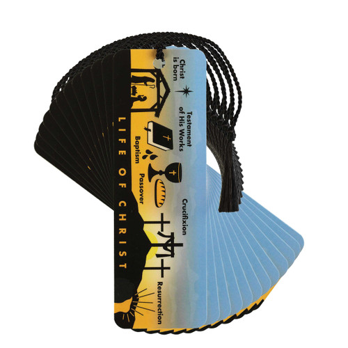 Dicksons Life of Christ Sunrise Silhouette 6 inch Paper Tussled Bookmark Pack of 12