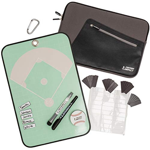Precision Impact Baseball/Softball Coaching Board (Magnetic and Dry-Erasable)
