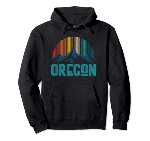 Oregon Vintage Mountains Nature Hiking Souvenir Gift Pullover Hoodie Oregon Vintage Mountains Nature Hiking Souvenir Gift Pullover Hoodie