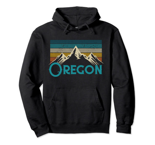 Oregon Vintage Mountains Retro Hiking Souvenir Gift Pullover Hoodie Oregon Vintage Mountains Retro Hiking Souvenir Gift Pullover Hoodie