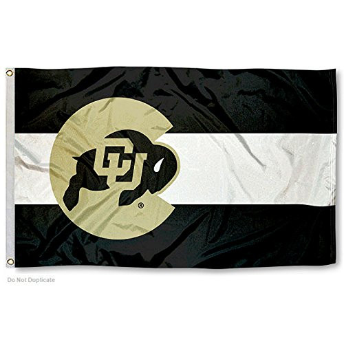 College Flags and Banners Co. Colorado Buffaloes State of Colorado Flag