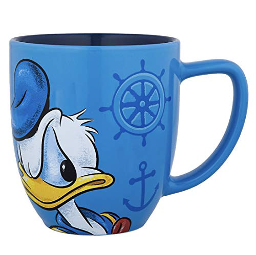 Disney Parks Donald Duck Face Large Ceramic Mug