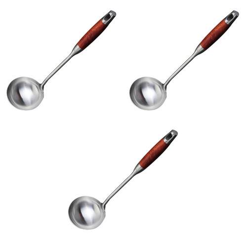 DECHOUS 3pcs Hot Pot Laddle Soup Spoons Stainless Steel Deep Soup Spoon Kitchen Spoon Large Soup Spoon Serving Spoon Ladle Stainless Steel Soup Spoon Wooden Stainless Steel Spoon Metal DECHOUS 3pcs Hot Pot Laddle Soup Spoons Stainless Steel Deep Soup Spoon Kitchen Spoon Large Soup Spoon Serving Spoon Ladle Stainless Steel Soup Spoon Wooden Stainless Steel Spoon Metal