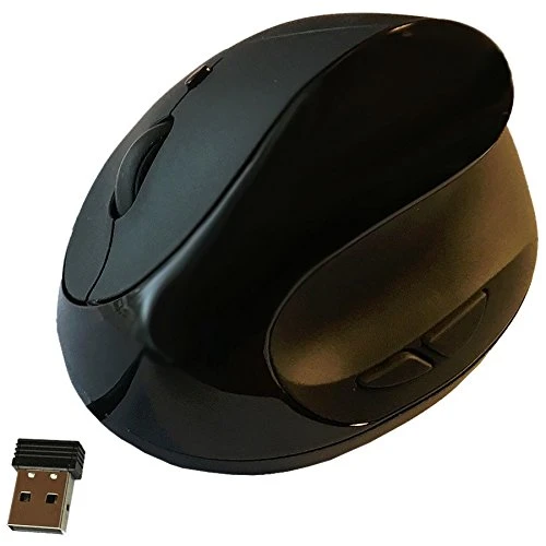 Comfi II Wireless Ergonomic Computer Mouse EM011-BKW