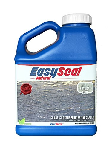 EasySeal Natural Silane-Siloxane Penetrating Exterior Concrete Sealer (1 Gallon)