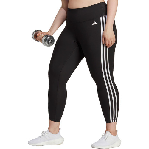 adidas Women's Training Essentials High Waisted 7/8 Tights, Black, X-Large