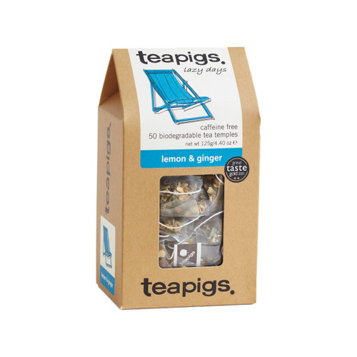 Teapigs Lemon & Ginger Tea 50 Templess