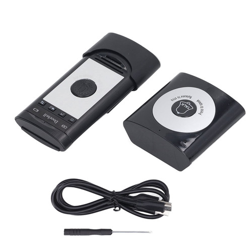 Mwrode Smart Wireless Voice 2 Ways Intercom Doorbell Waterproof Access Control System Wireless Voice Intercom Doorbells for Apartments Office