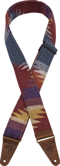 Fender Zion Guitar Strap, 2in, Copper Aztec