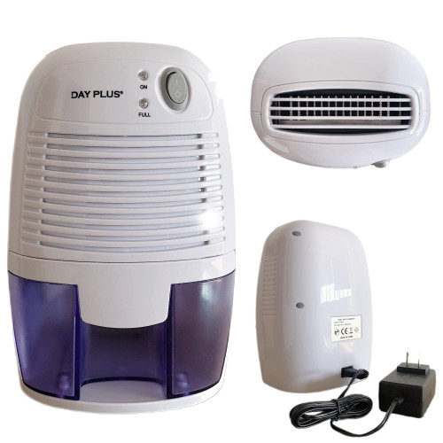 Dehumidifier for Home, Electric Safe Portable Dehumidifier for 1200 Cubic Feet Room, Quiet Small RV Dehumidifiers with 16oz Water Tank, Auto Shut off Ideal for High Humidity in Basement Bathroom