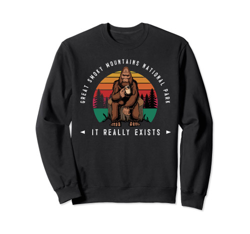 Great Smoky Mountains National Park Bigfoot Sasquatch Sweatshirt