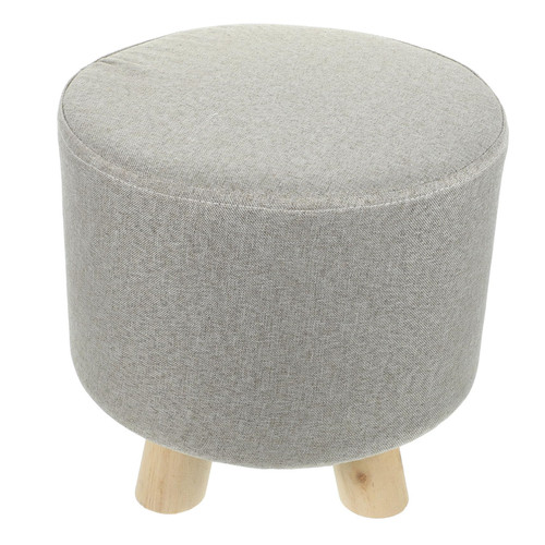 ULDIGI Solid Wood Stool Small Stools Shoe Changing Stool Round Foot Stool Wooden Stool Cute Step Stool Decorative Stools Entryway Stool Footstool Short Stool Child Household Wood Bench