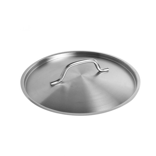 TrueCraftware-20 qt. Pasta Cooker Lid Stainless Steel 12-1/2" Diameter x 3/4" Thickness-Multipurpose Pasta Pot Pasta Cooker Steamer Cover Steamer Vegetable Asparagus Cooker Oven Safe & Dishwasher Safe