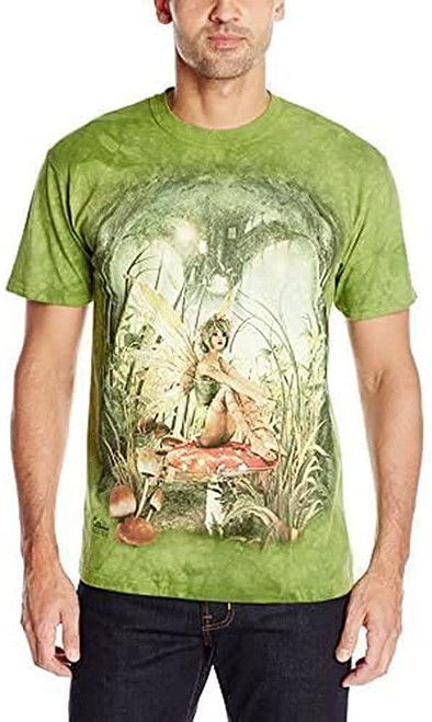 The Mountain Toadstool Fairy T-Shirt, 5X-Large, Green