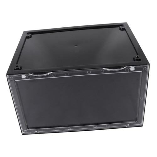 TIDTALEO Shoe Display Box 1pc Box Shoe Storage Bins Shoe Drawers Cabinet Sneaker Organizer Stackable Shoe Organizer Shoe Storage Magnetic Type Shoes Organizer Foldable Basketball Shoes