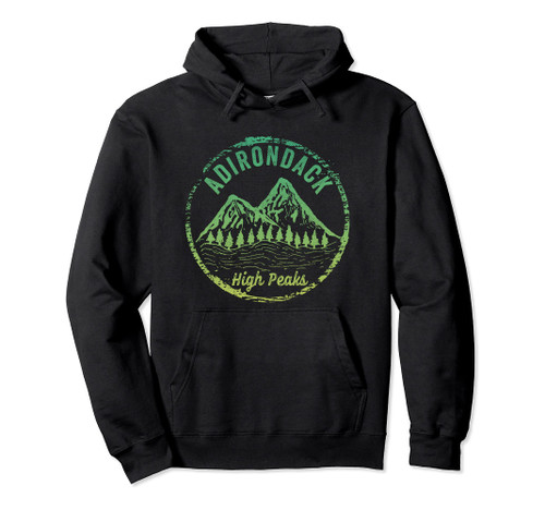 Adirondack High Peaks 46ers Hiking Trails 46 Peaks Design Pullover Hoodie