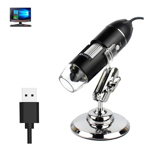 microscope accessories kit slide preparation camer Adjustable 1600X 3 In 1 USB Digital Microscope Type-C Electronic Microscope Camera Microscope accessories ( Color : USB , Magnification : 1600X )