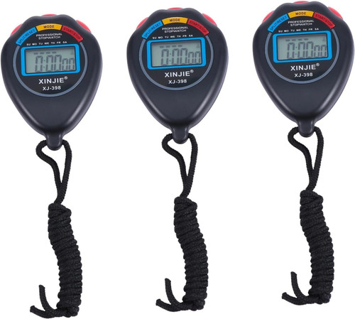 NOZEM Stop Watches Timer 3pcs Stopwatch Timer Stopwatch Digital Watch Watches Marathon Sports Stopwatch Timer Chef Digital Timer Abs