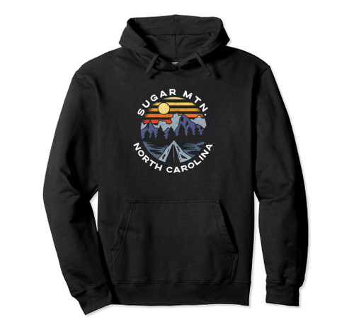 Sugar Mountain North Carolina Mountains Vacation Souvenir Pullover Hoodie