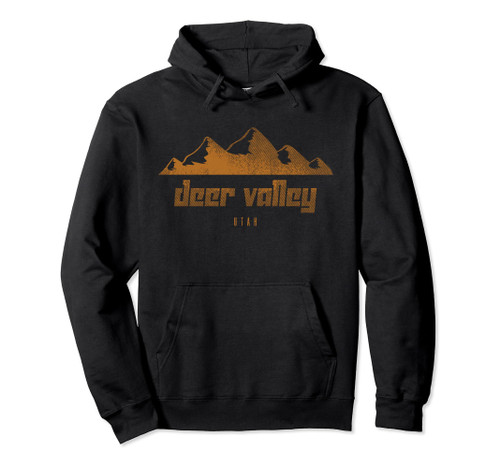 Deer Valley Mountains Utah Hiking Outdoors Pullover Hoodie
