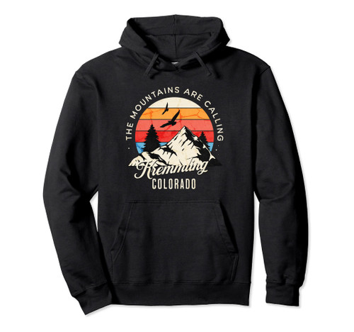 Kremmling Colorado The Mountains Are Calling Pullover Hoodie