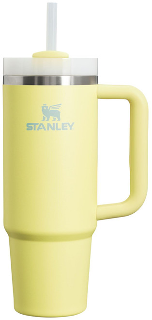 Stanley Quencher H2.0 FlowState Stainless Steel Vacuum Insulated Tumbler with Lid and Straw for Water, Iced Tea or Coffee, Smoothie and More, Pomelo, 30oz