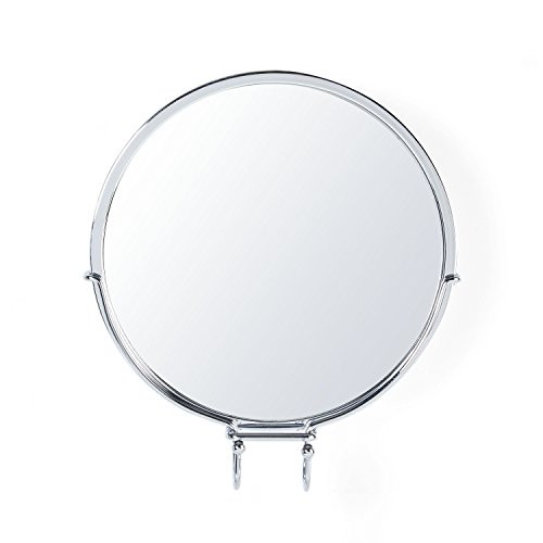 Better Living Products 13820 KROMA Stick-N-Lock Plus Anti-Fog Shower Mirror, Chrome