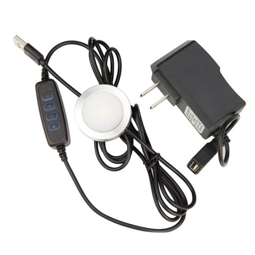 Microscope Accessories kit Slide Preparation camer USB LED Lighting Biological Microscope Lighting Brightness Adjustable Light Source Microscope Accessories (Color : Style3)