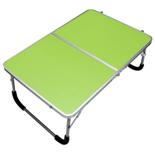PRETYZOOM Foldable Laptop Camping Folding Table Laptop Desk Collapsible Foldable Table Folding Tables Portable Mini Side Table Desk Trays Mini Picnic Table Laptop Table The Lazy Simple