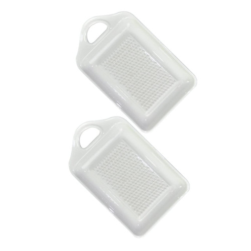 Ciieeo 6 Pcs Mud Grinder Durable Garlic Grinders Chocolate Grater Fruit Shredder Sweet Potato Crushers Lemon Grater Ceramic Garlic Peeler Food Bowl Ceramics White Roller Pumpkin